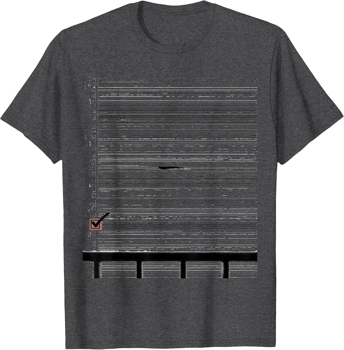 Men's Run Report Field EMS Paramedic Humor T-Shirt - Dark Heather Grey