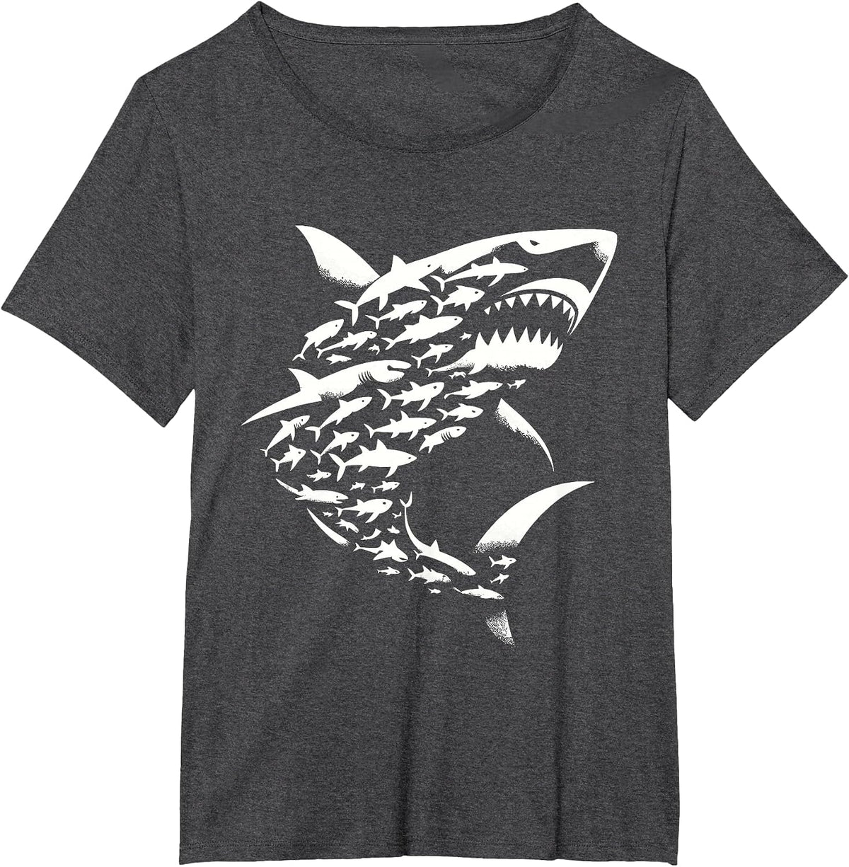 Shark Lover Marine Biology Animal Science Sharks T-Shirt - Dark Heather Grey