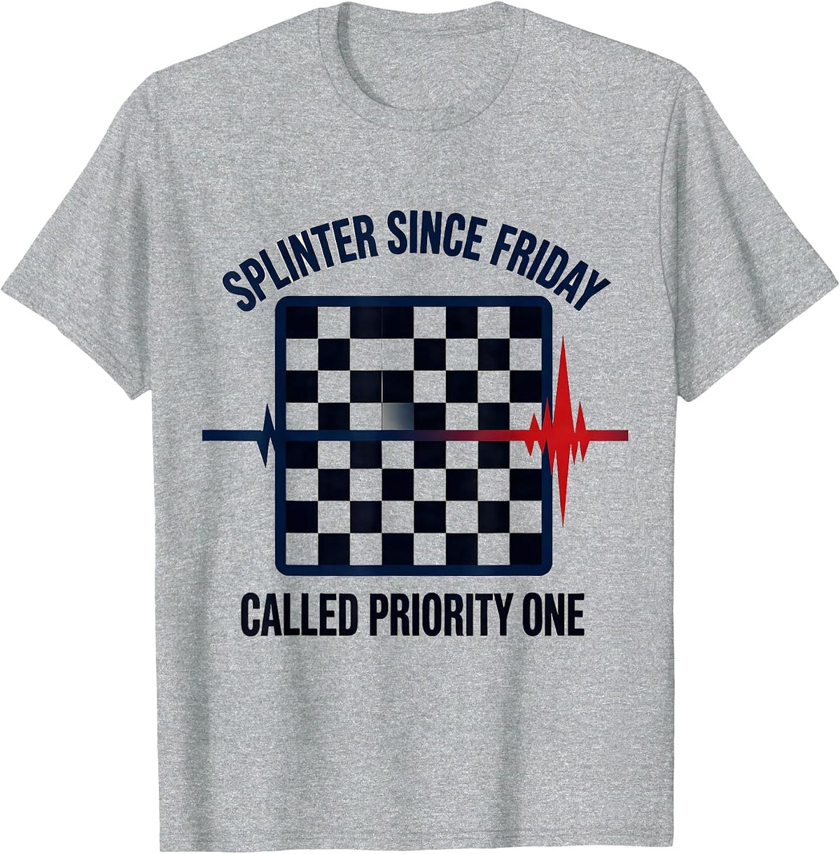 Men's Splinter Since Friday Called Priority One EMT T-Shirt - Heather Grey