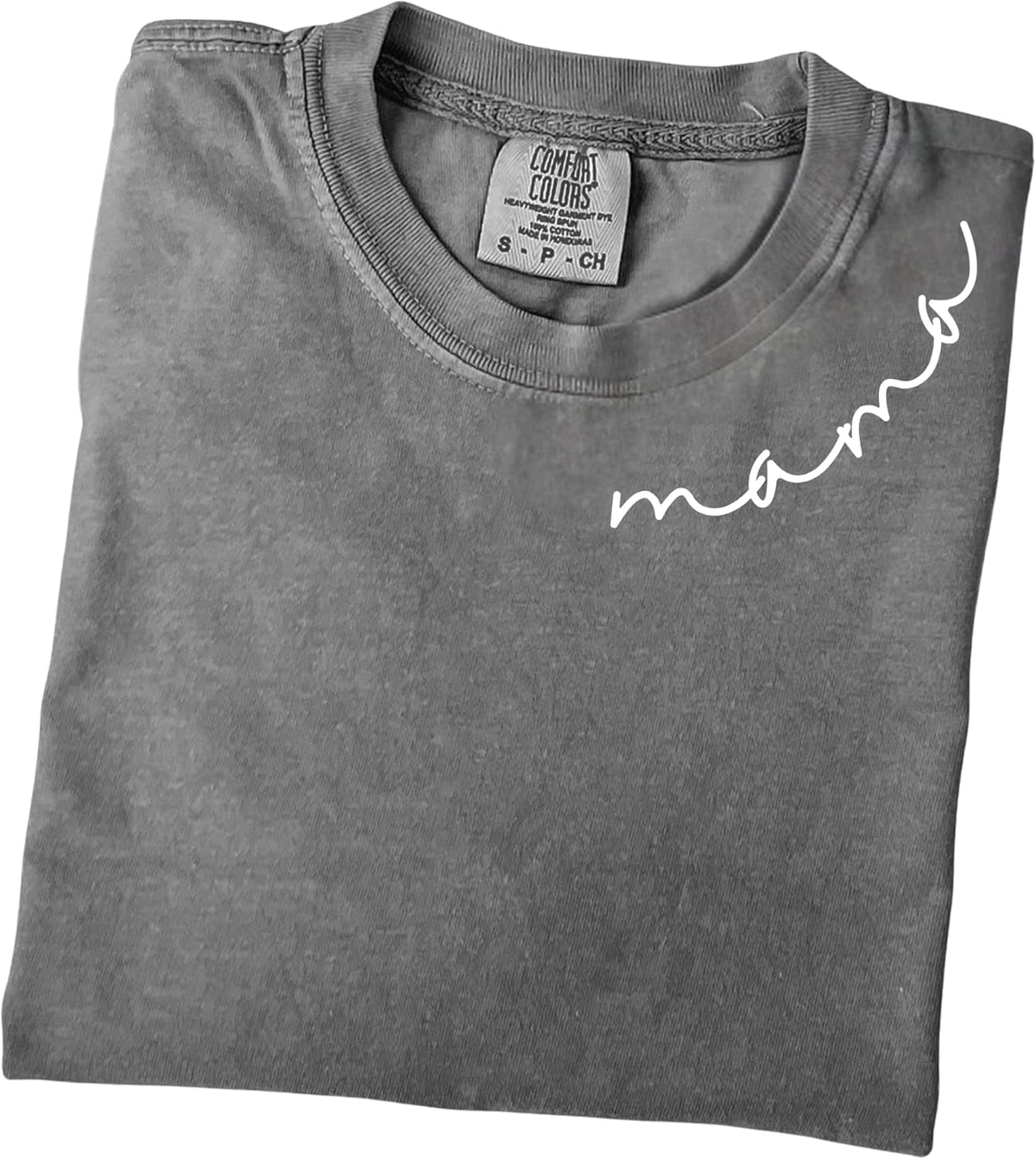 Personalized Mama T-Shirt with Kids' Names Multi - As Pictured