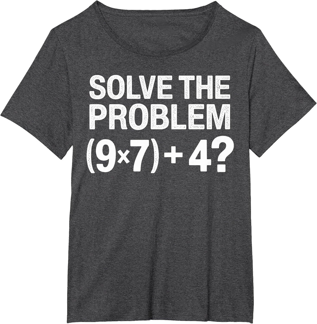 Funny 67 Meme PEMDAS Math Teacher Brainrot Elementary Joke T-Shirt - Dark Heather Grey