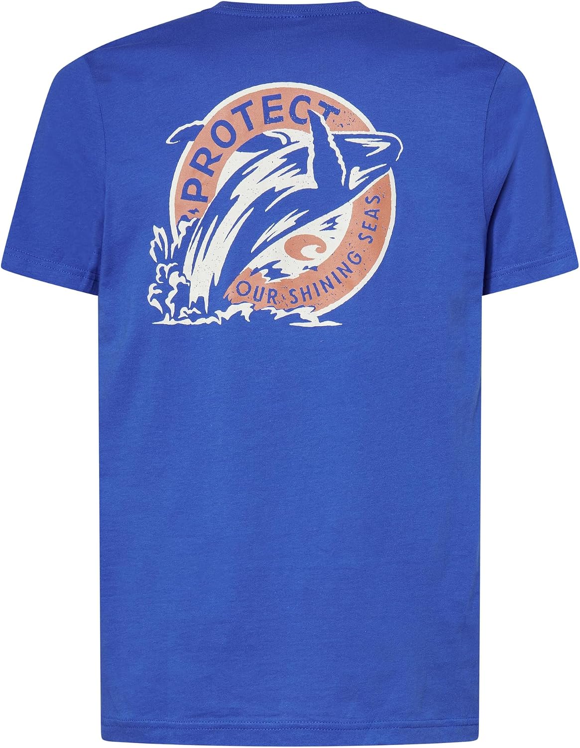 Costa Del Mar Men's Whale Yeah T-Shirt - Channel Blue