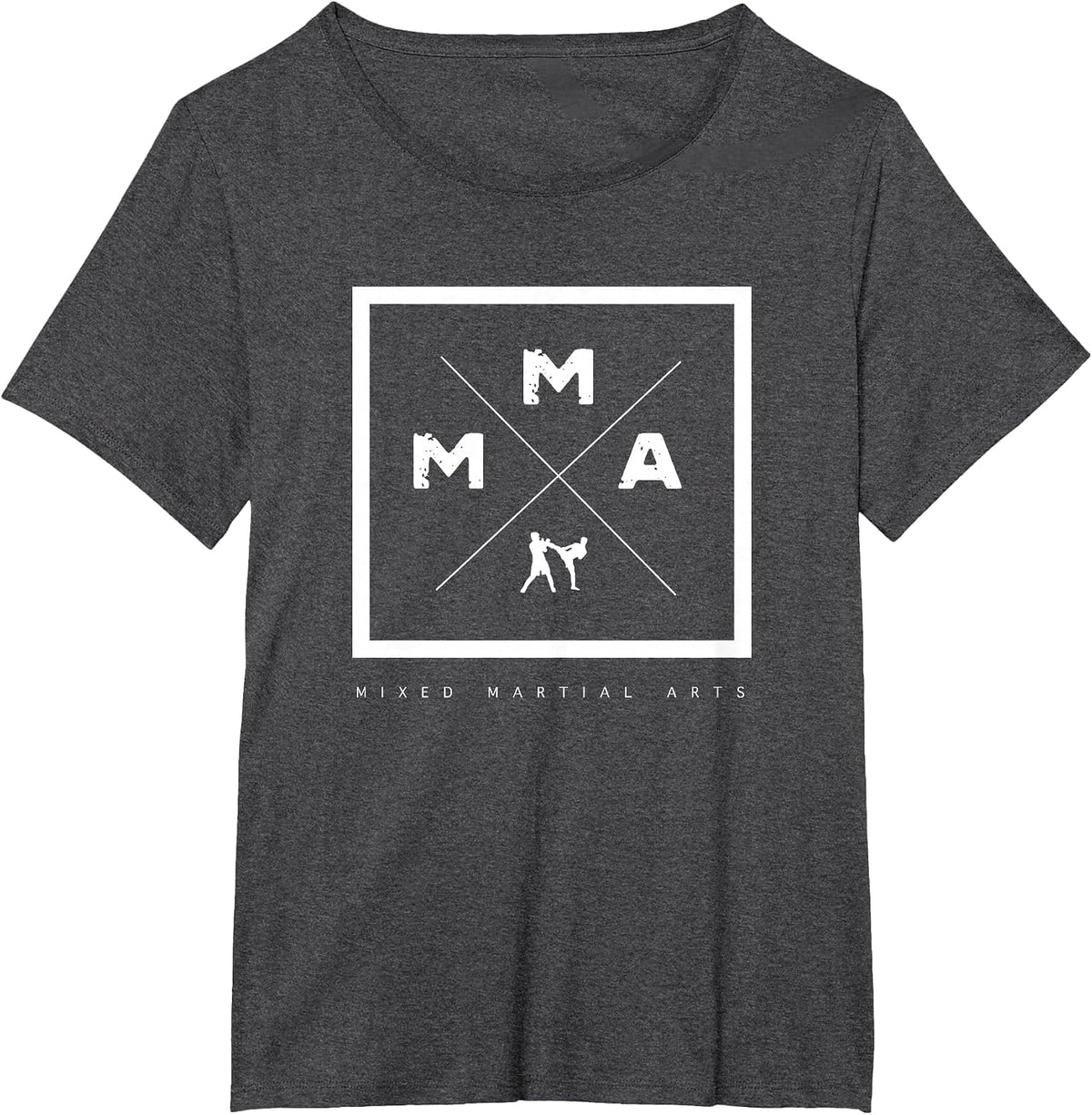 MMA Mixed Martial Arts T-Shirt - Dark Heather Grey