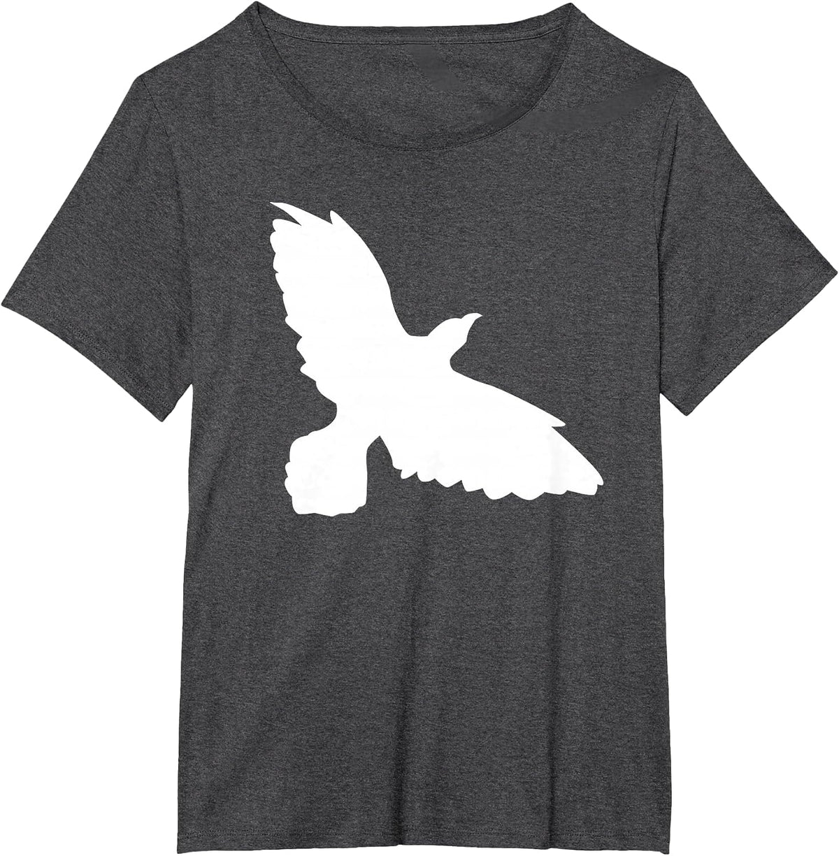 Raven Crow T-Shirt T-Shirt - Dark Heather Grey