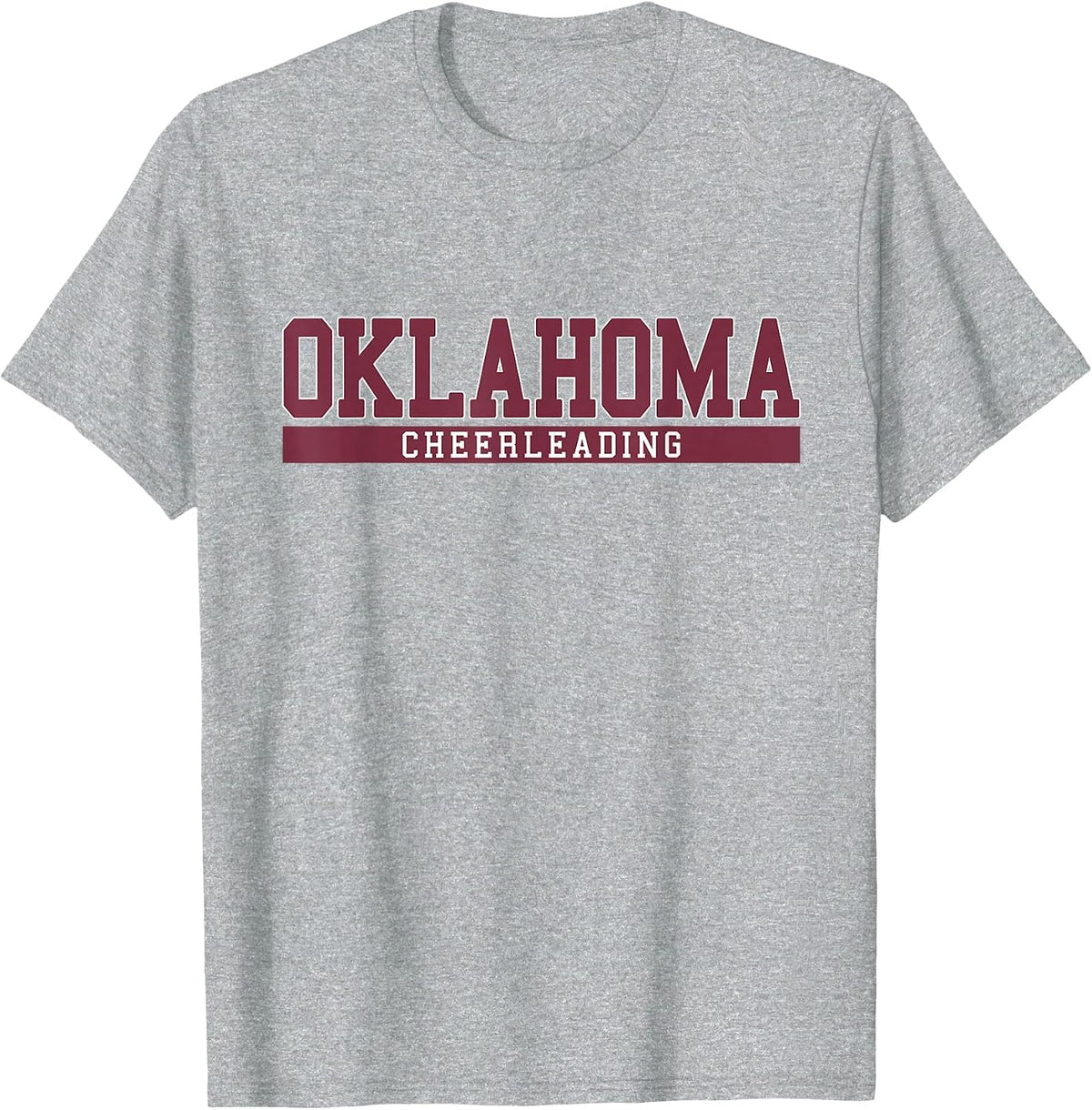 Oklahoma Cheerleading T-Shirt - Heather Grey