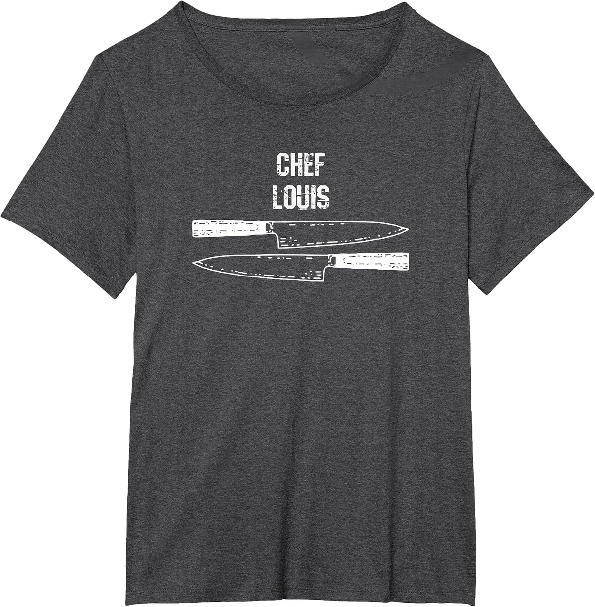 Chef Louis T-Shirt - Dark Heather Grey