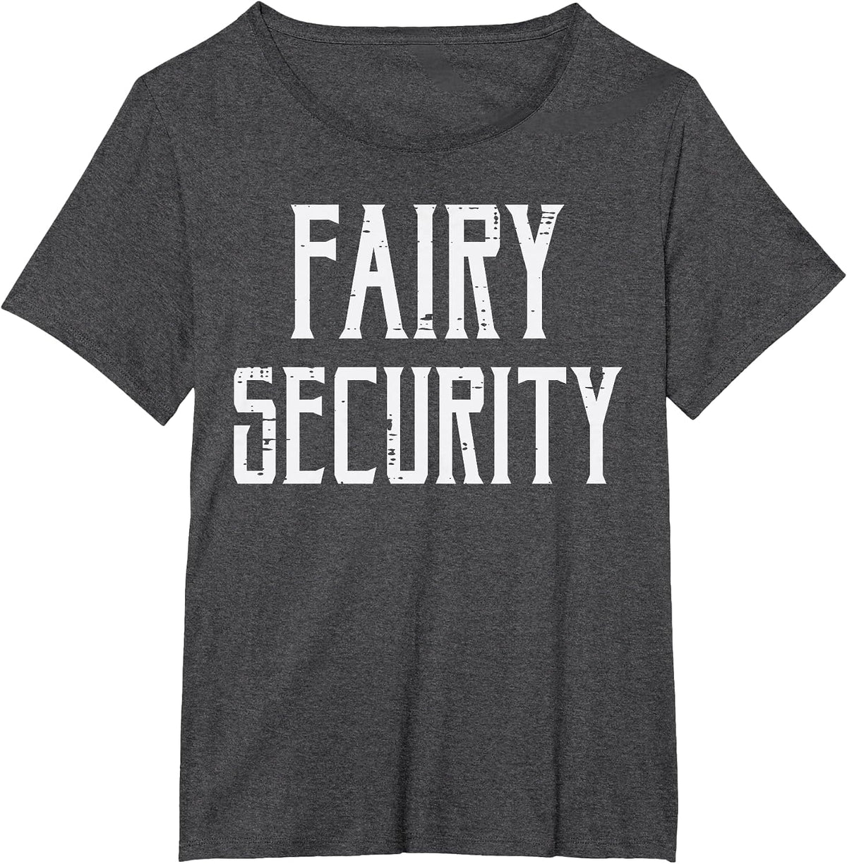 Halloween Fairy Security Funny Costume Dad Men Boys Kids T-Shirt - Dark Heather Grey