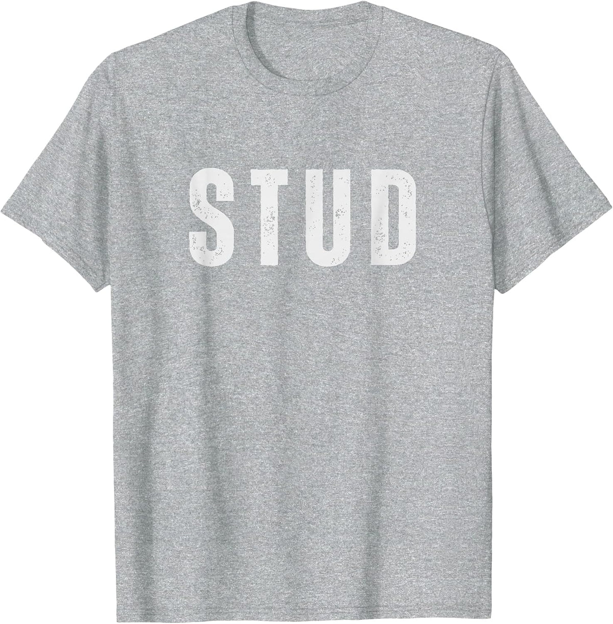 Couples Halloween Stud & Stud Finder Cute 70s 80s 90s T-Shirt - Heather Grey
