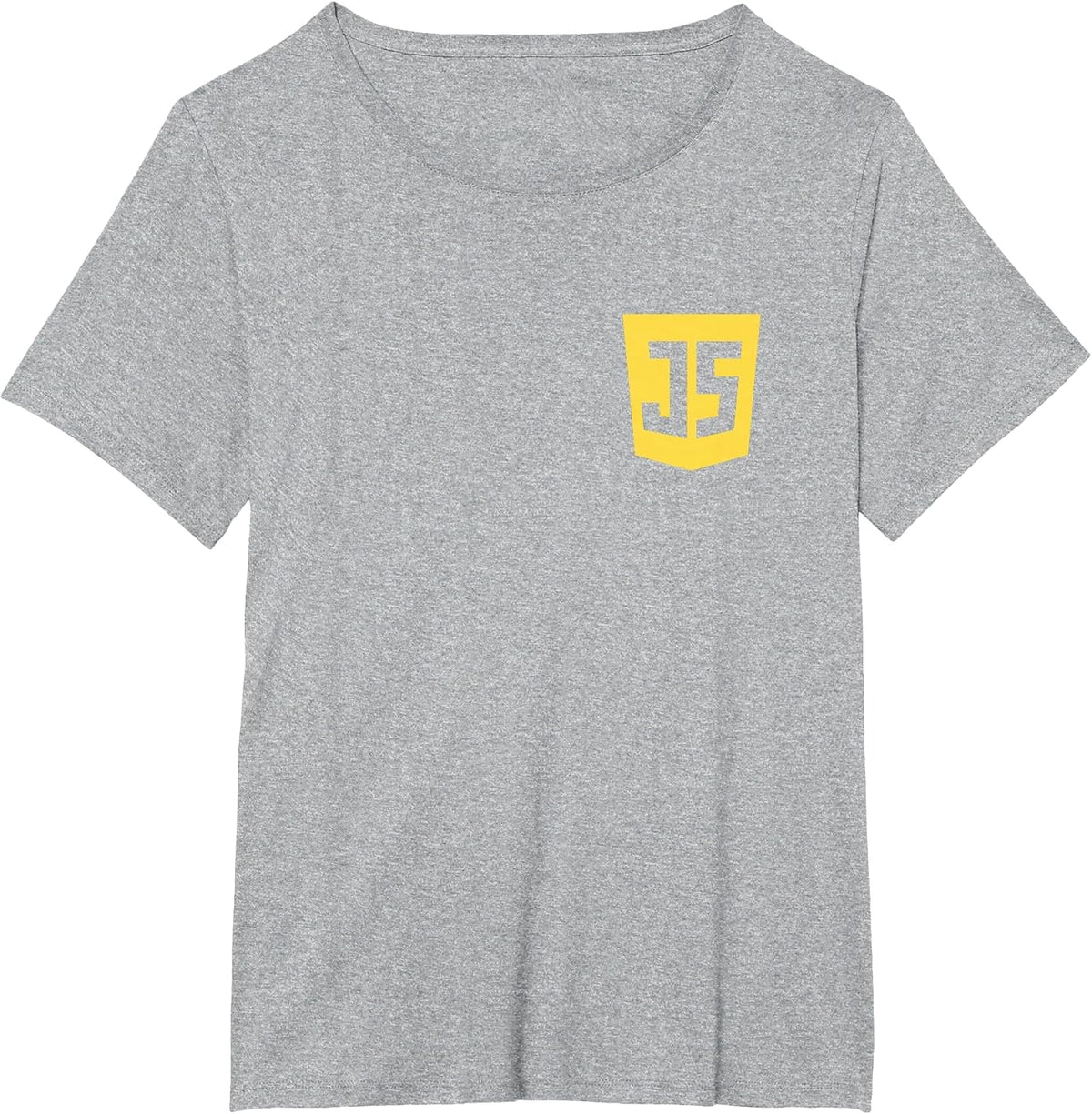 Javascript Programmer JS T-Shirt Computer Developers tee T-Shirt - Heather Grey