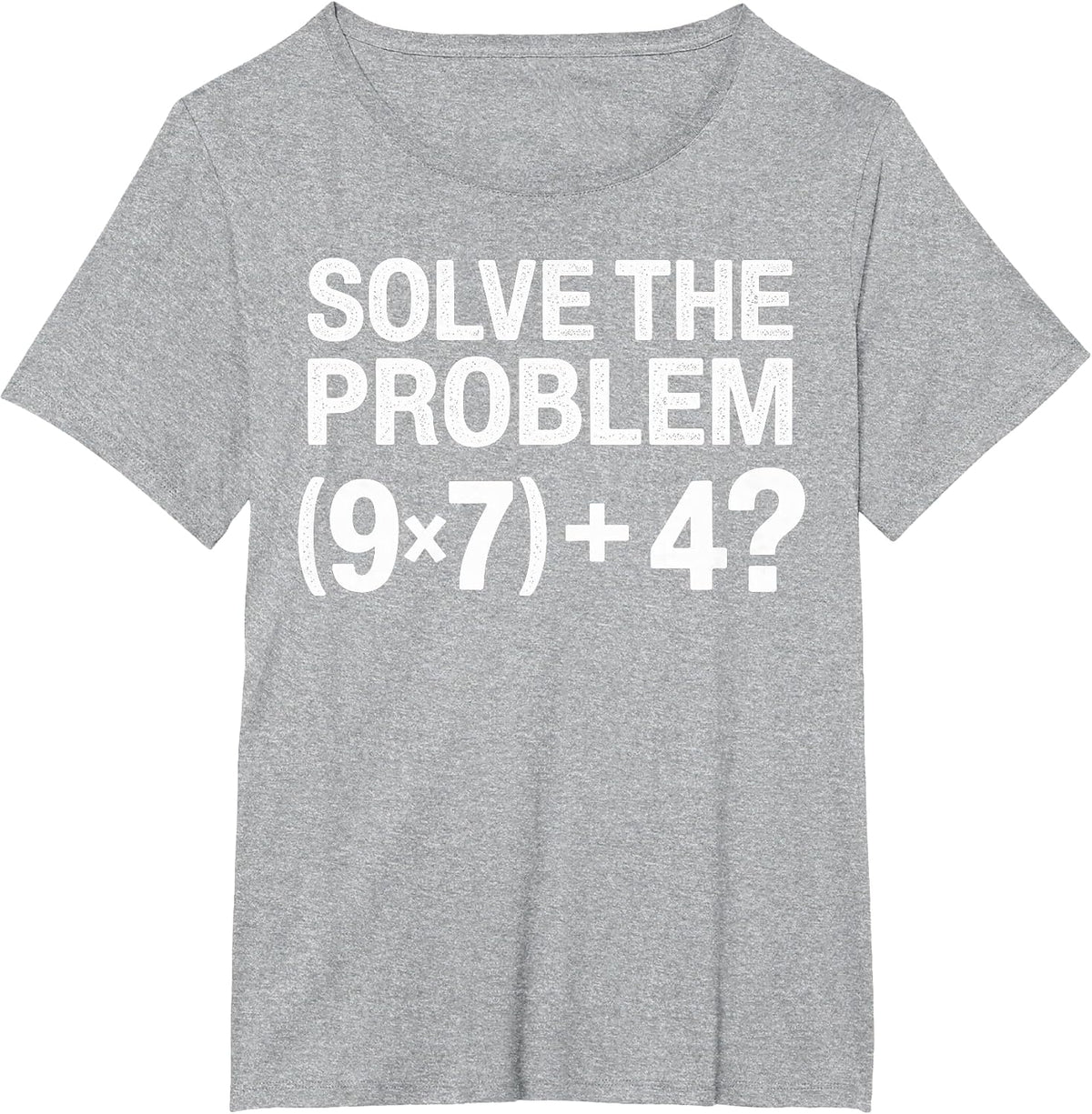 Funny 67 Meme PEMDAS Math Teacher Brainrot Elementary Joke T-Shirt - Heather Grey