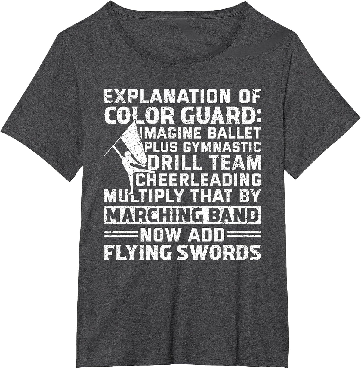 Color Guard Explanation of Color Guard T-Shirt - Dark Heather Grey