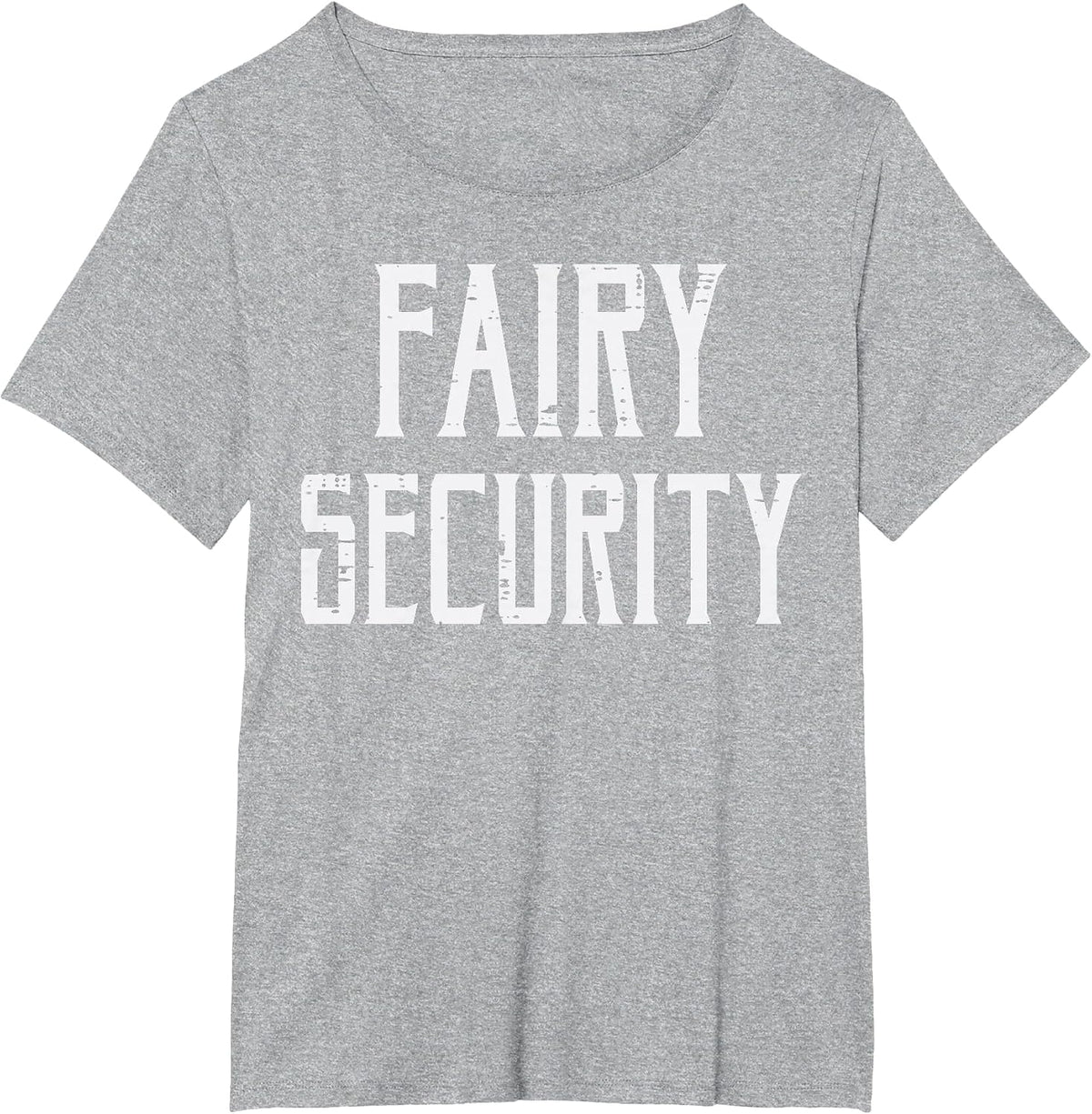 Halloween Fairy Security Funny Costume Dad Men Boys Kids T-Shirt - Heather Grey