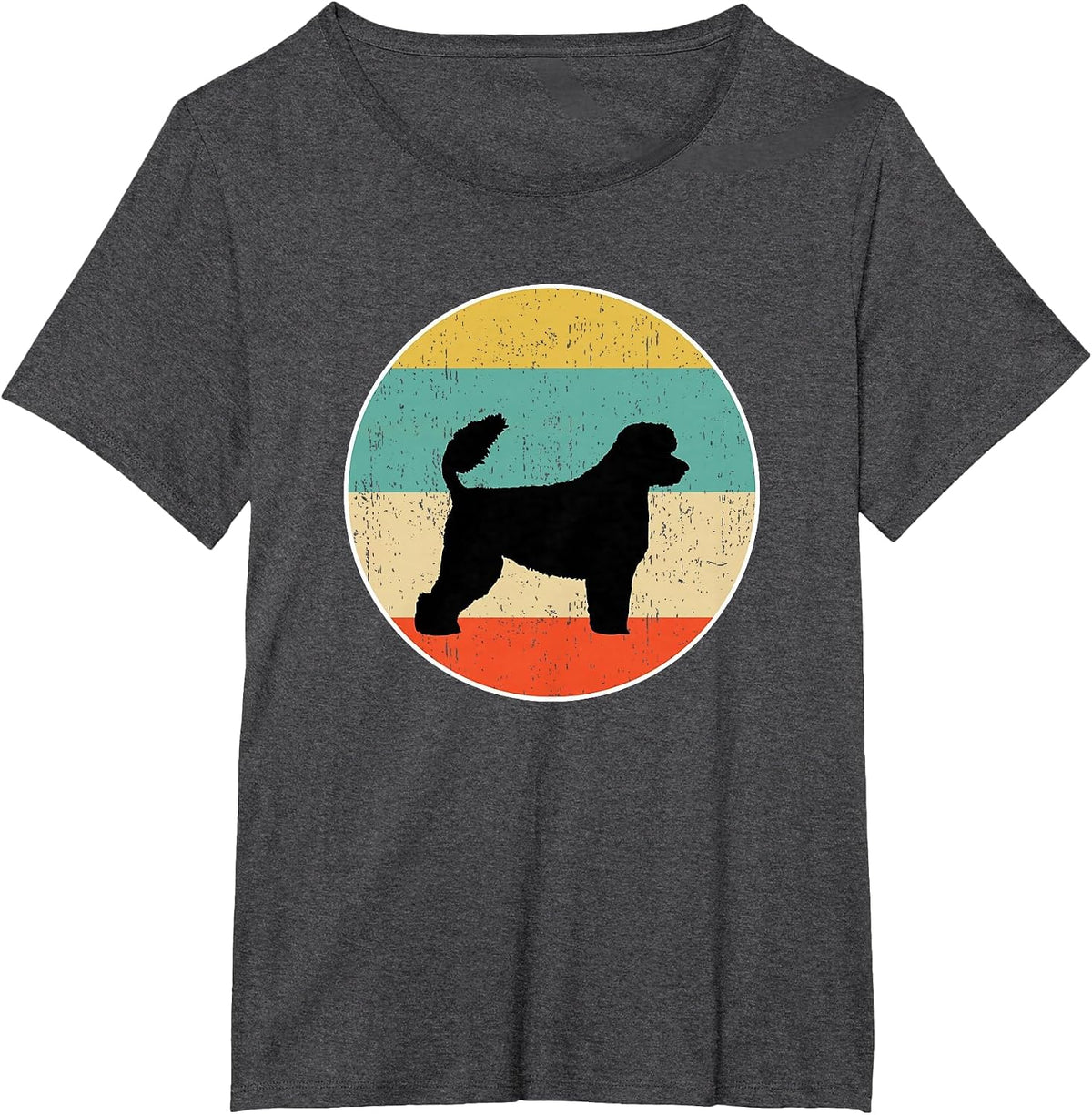 Portuguese Water Dog T-Shirt - Dark Heather Grey