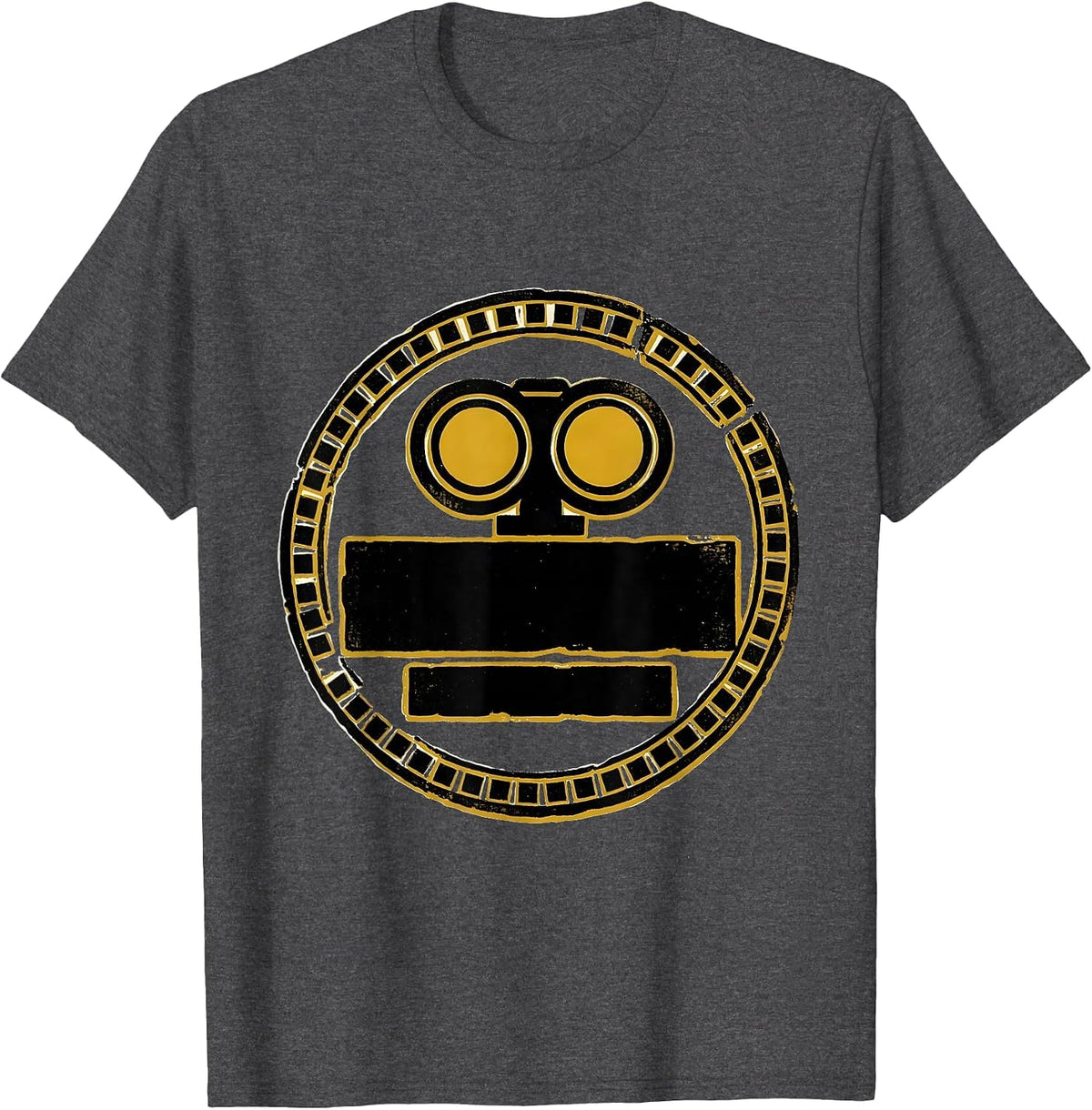 School Bus Driver Costume Badge Funny Role Play T-Shirt - Dark Heather Grey