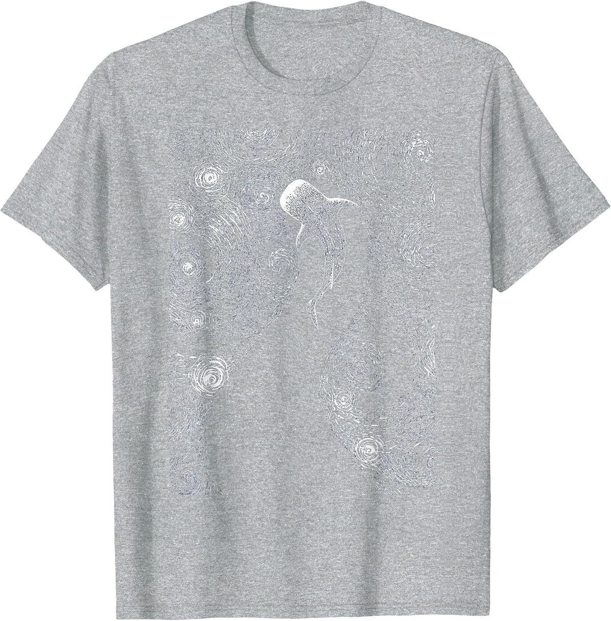Diving with Whale Sharks Whale Shark T-Shirt - Heather Grey