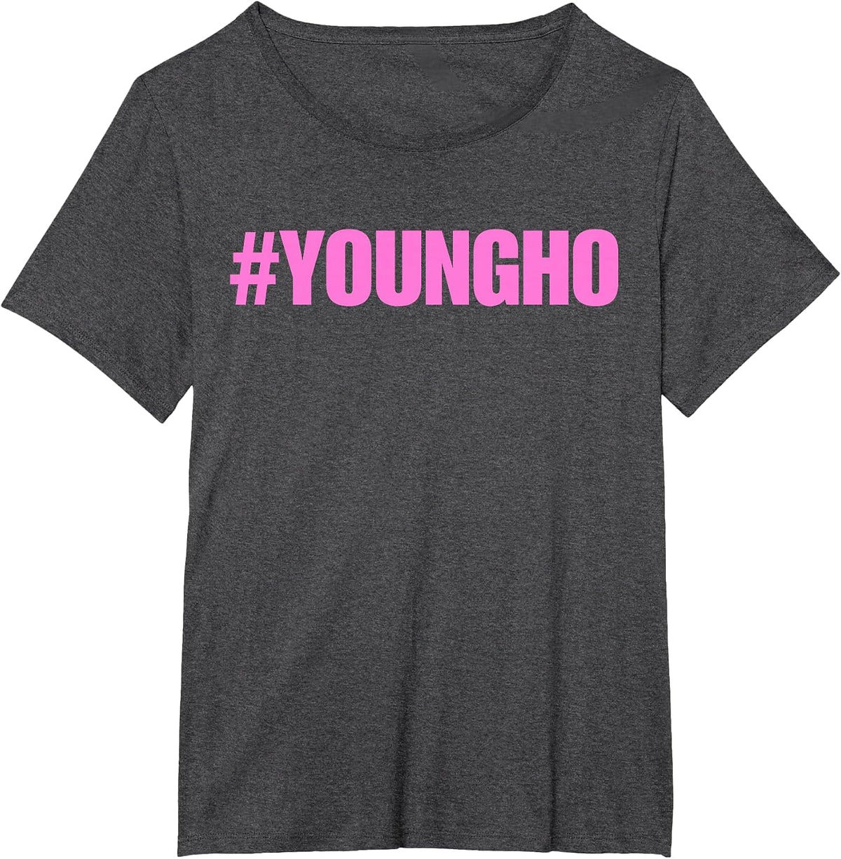 Funny brainrot gen z Humor Young ho Meme Viral Trend T-Shirt - Dark Heather Grey