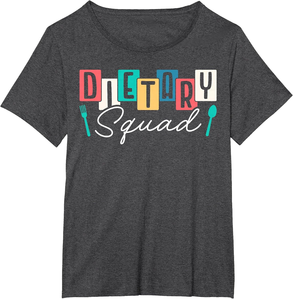 Dietary Squad Dietary Worker T-Shirt - Dark Heather Grey