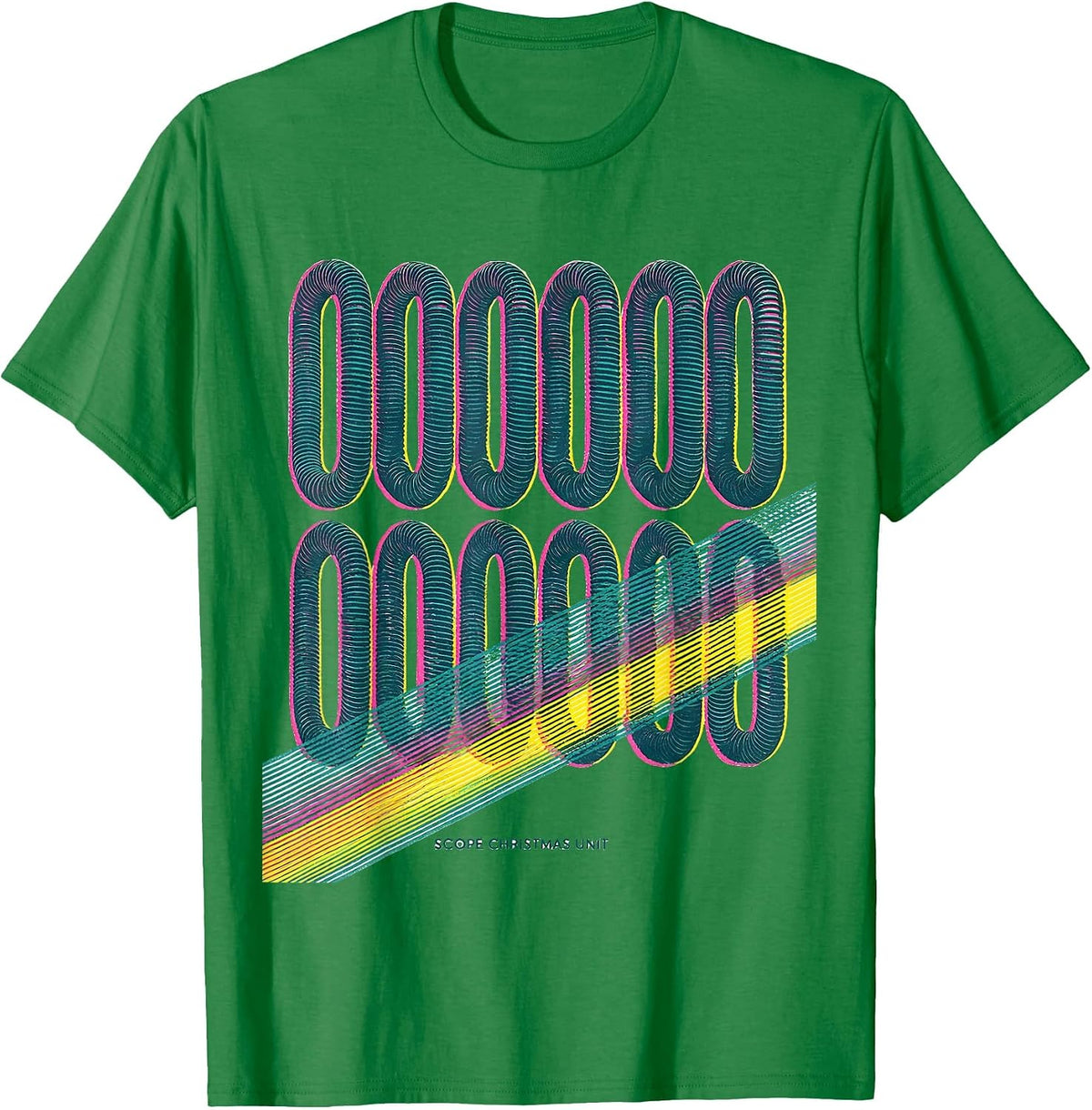 Men's Scope Christmas Unit Gastroenterology Nurse Endoscopy Tech T-Shirt - Kelly Green