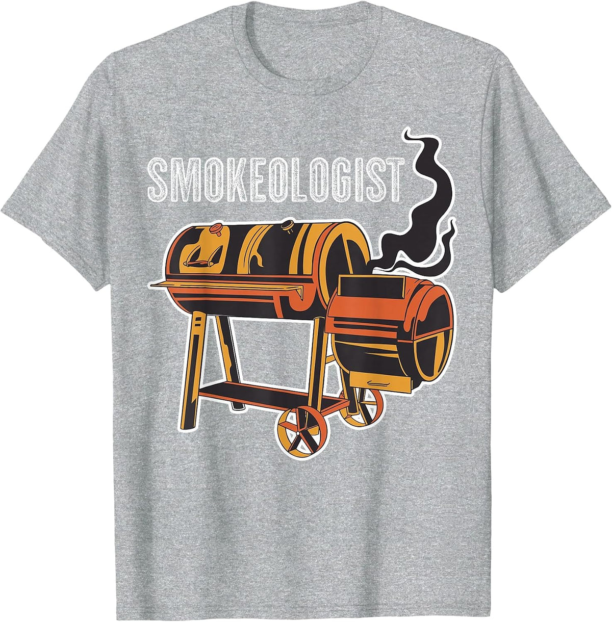 Smokeologist T-Shirt - Heather Grey
