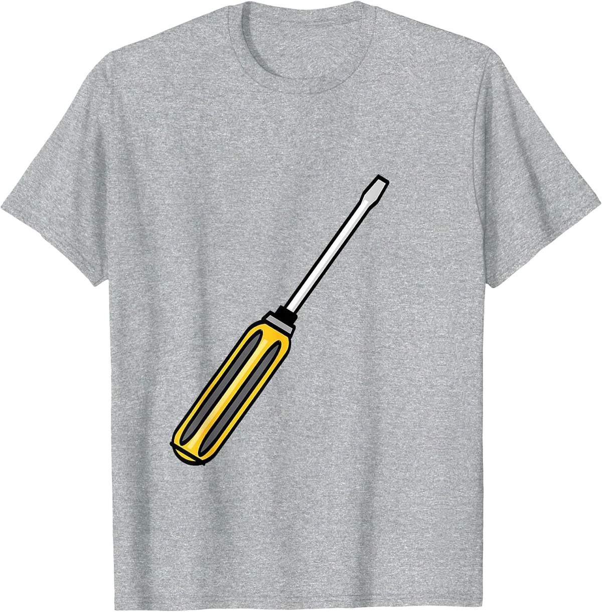 Screwdriver Tool T-Shirt - Heather Grey