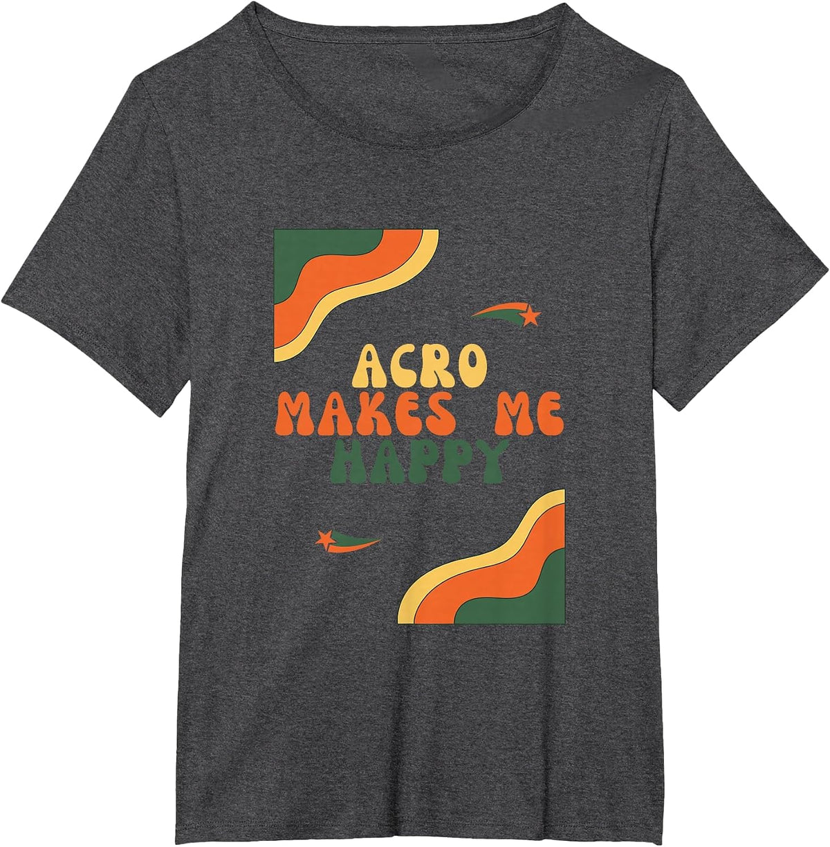 Acrobatics and Yoga ACRO T-Shirt - Dark Heather Grey