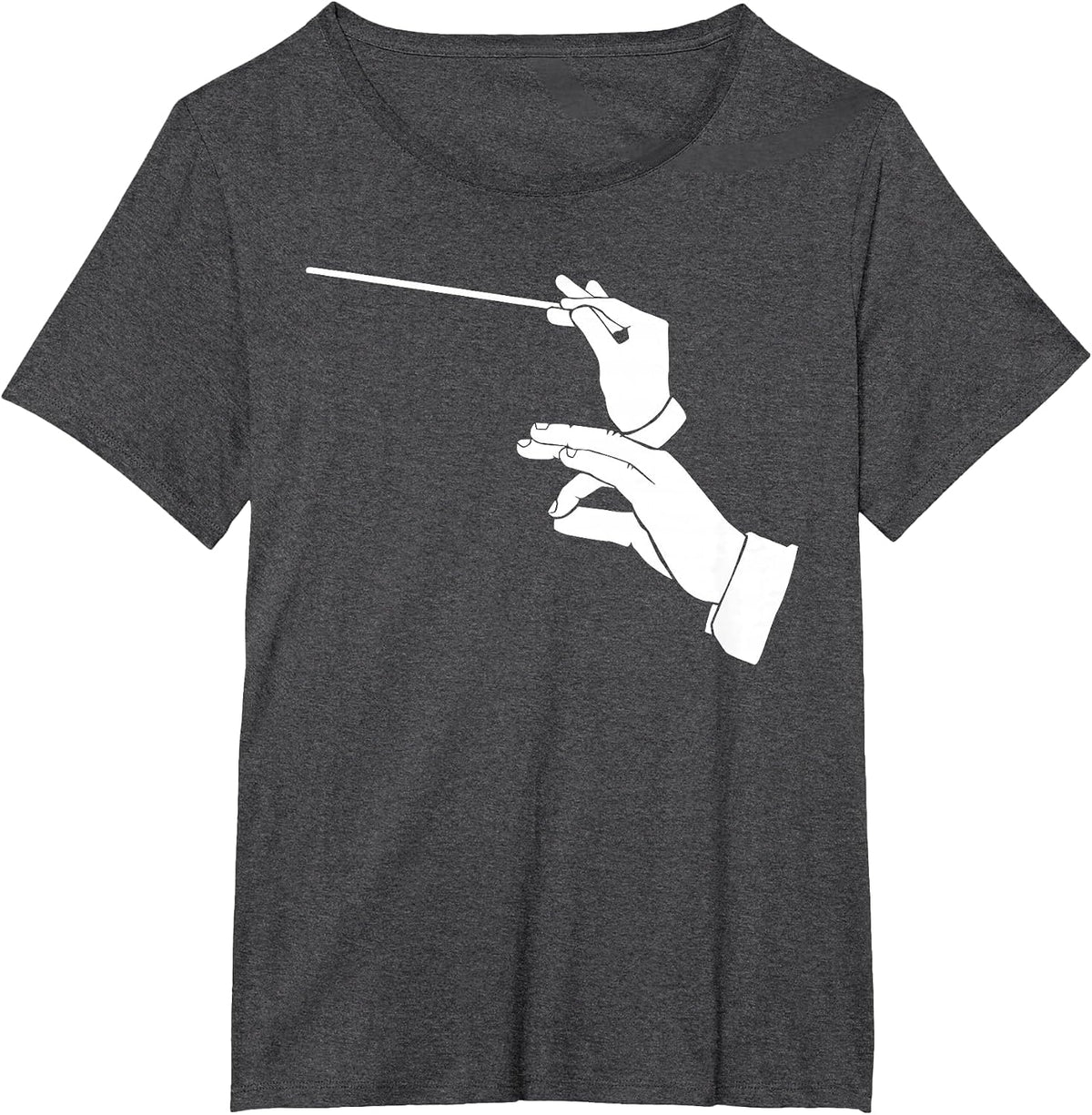 Conductor Watch Music Orchestra T-Shirt - Dark Heather Grey
