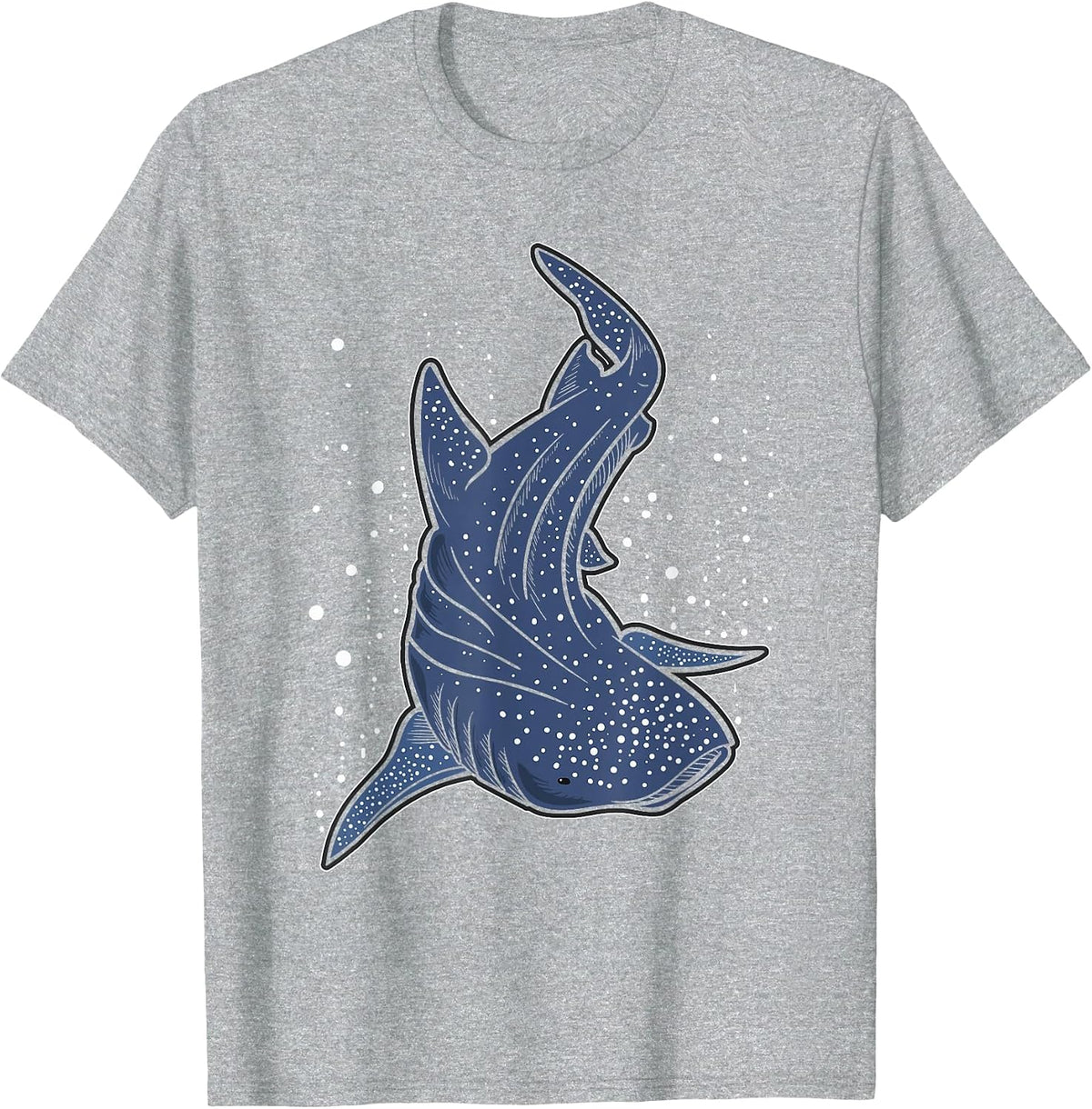 Whale Shark T-Shirt - Heather Grey