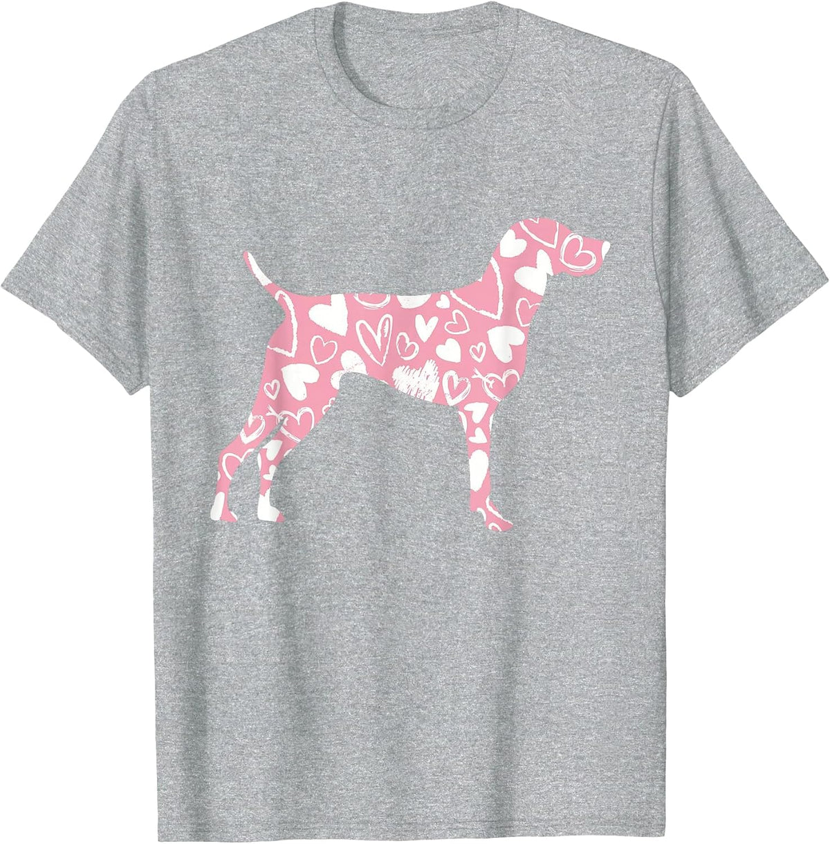 German Shorthair Dog GSP Mom Dad T-Shirt - Heather Grey