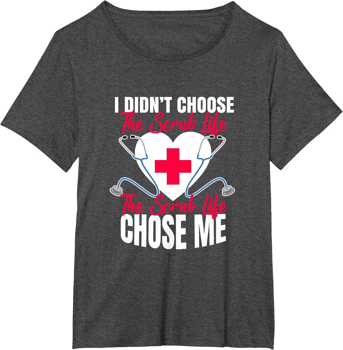 Funny Medical Assistant Graphic PCP Health Care T-Shirt - Dark Heather Grey