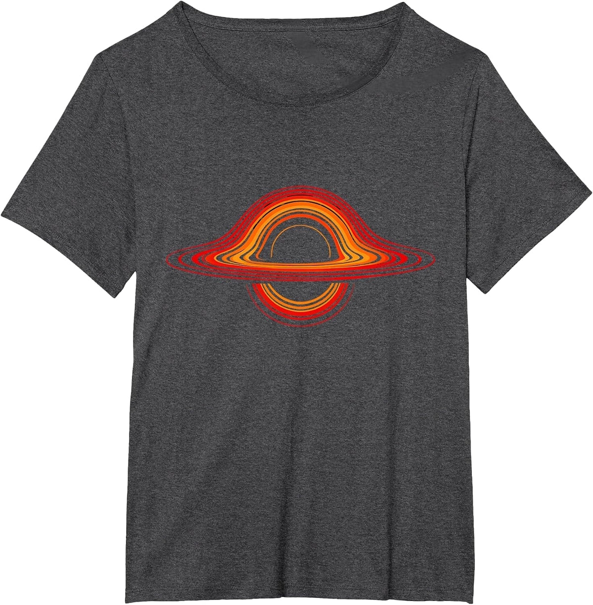 Black Hole Universe Physics Vortex Cosmic Astrophysicist T-Shirt - Dark Heather Grey