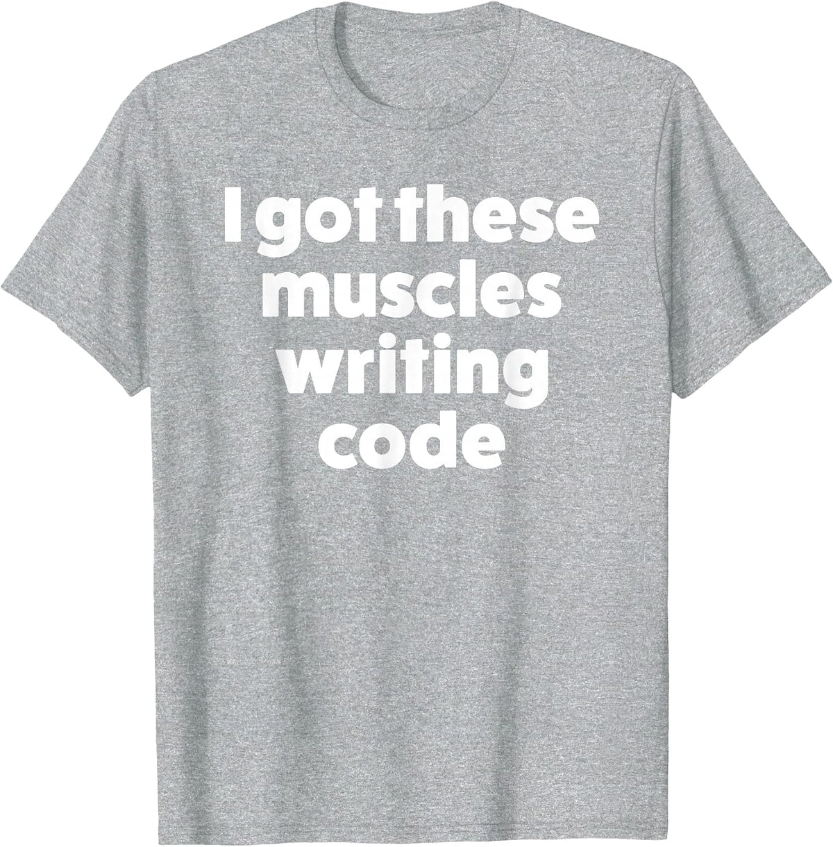 Funny Shirt for Developers Or Programmers T-Shirt - Heather Grey