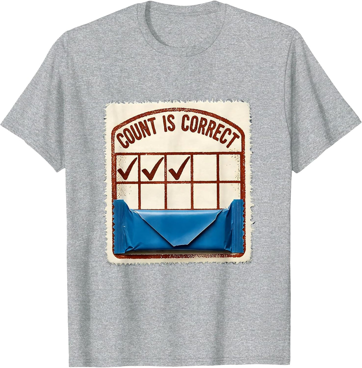 Men's Count Is Correct Funny Surgical Tech Scrub Tech Appreciation T-Shirt - Heather Grey