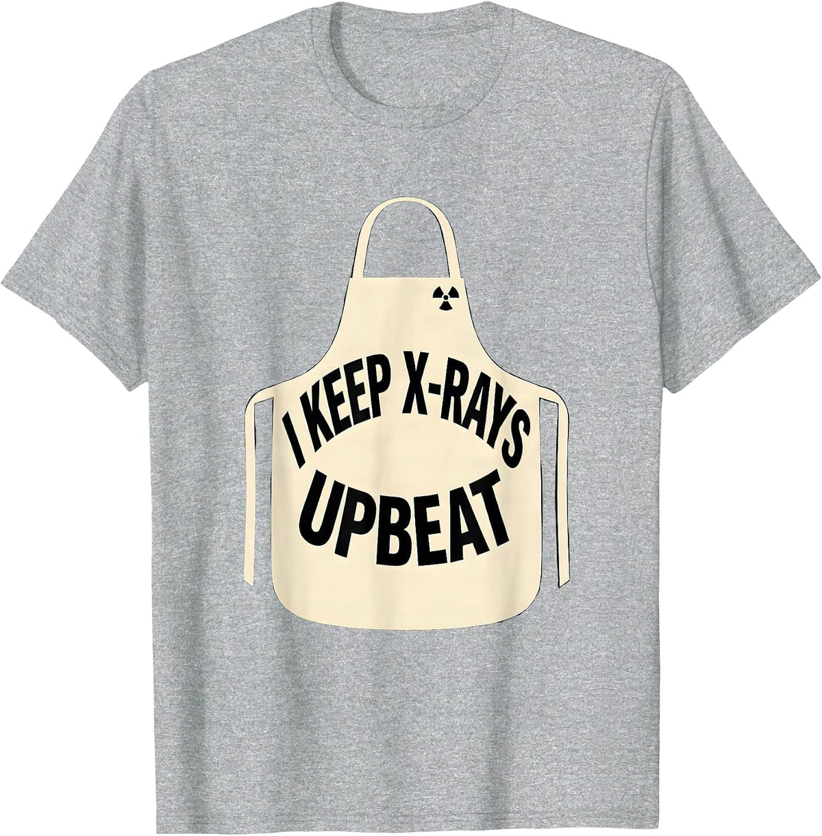 Men's I Keep X-Rays Upbeat Radiology Tech Rad Tech X-Ray T-Shirt - Heather Grey