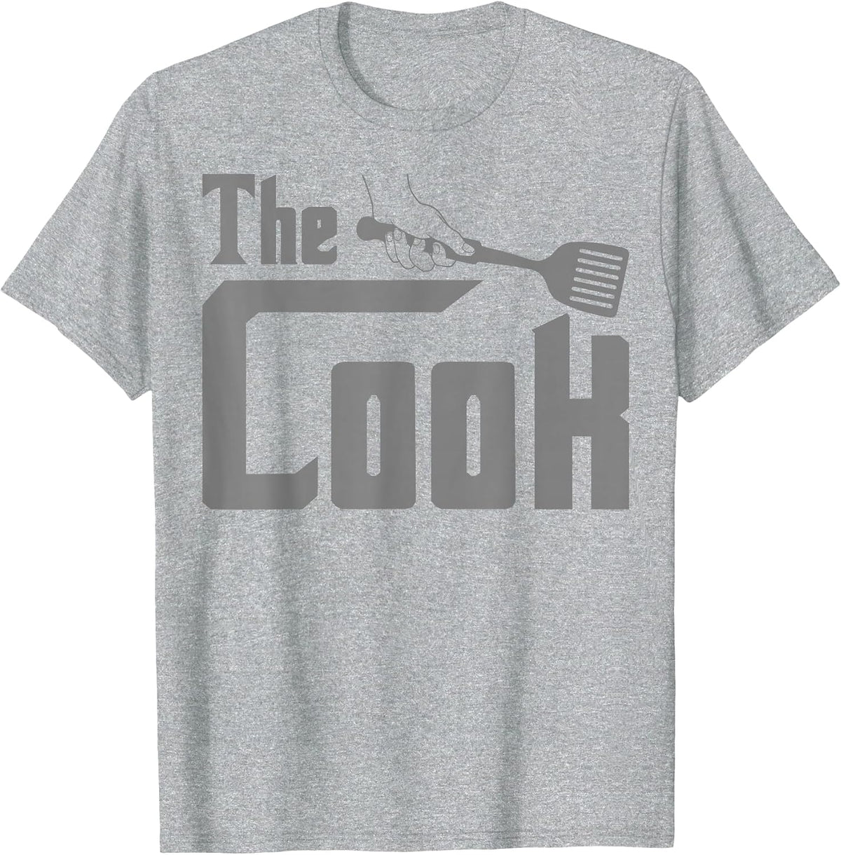 Men and Women - The Cook T-Shirt - Heather Grey