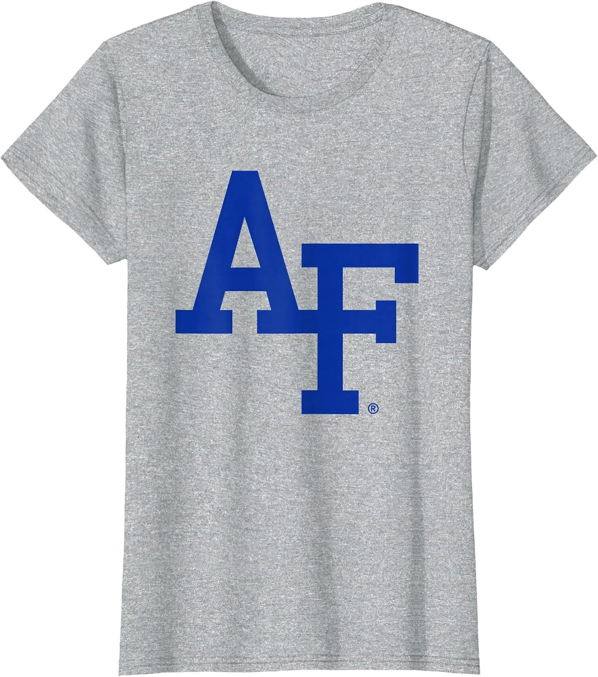 Air Force Falcons Icon Officially Licensed T-Shirt - Heather Grey