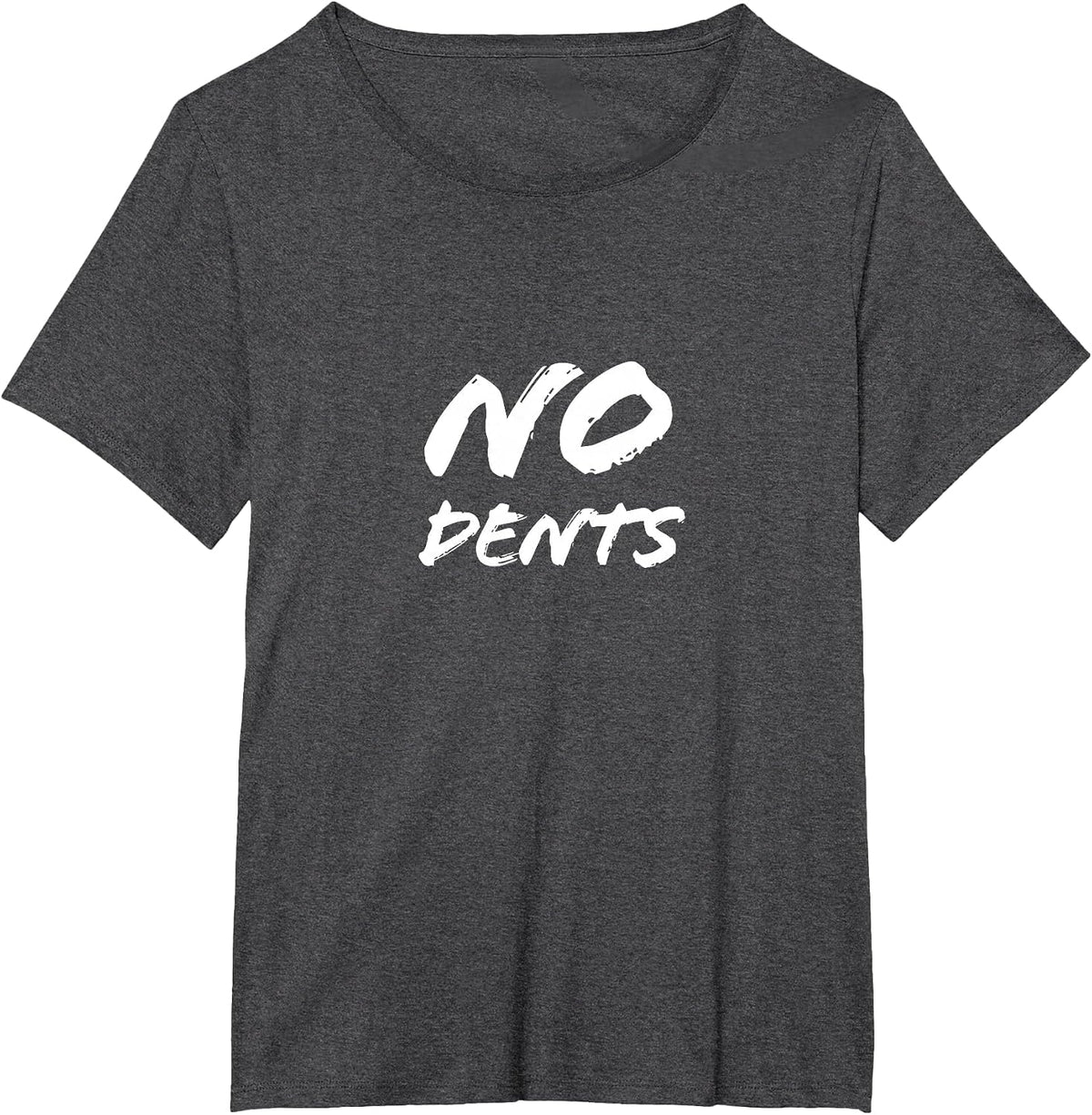 No Dents T-Shirt - Dark Heather Grey