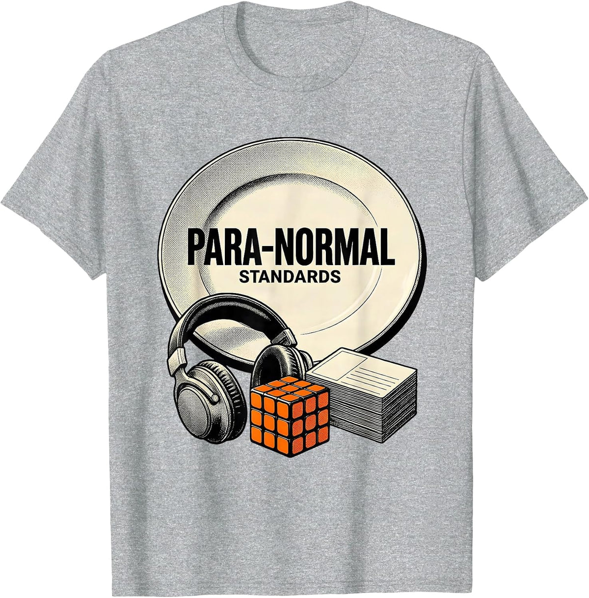 Men's Para-Normal Standards Funny Paraprofessional Goose SPED T-Shirt - Heather Grey
