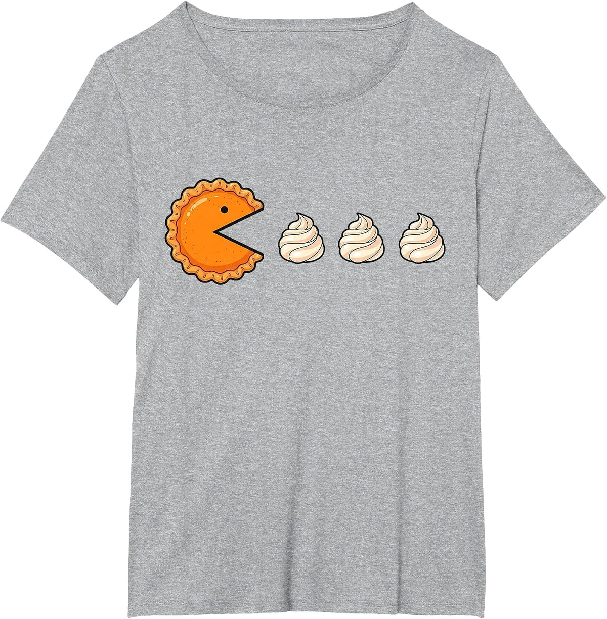 Pumpkin Pie Gamer Thanksgiving Gaming Men Women Kids Boys T-Shirt - Heather Grey