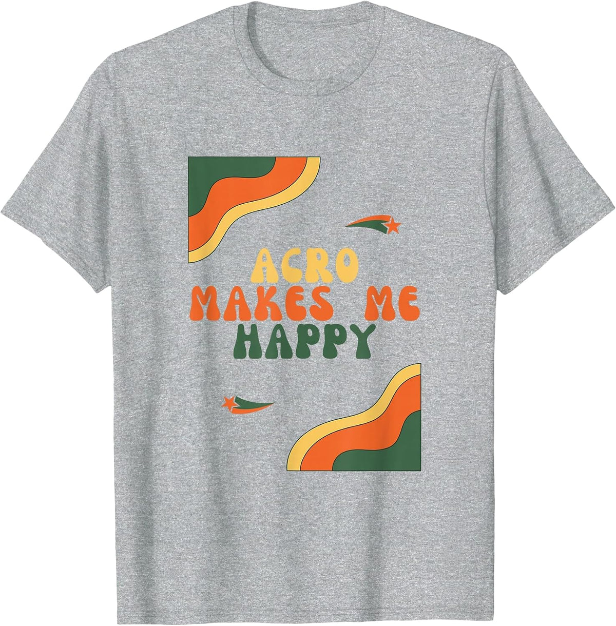 Acrobatics and Yoga ACRO T-Shirt - Heather Grey