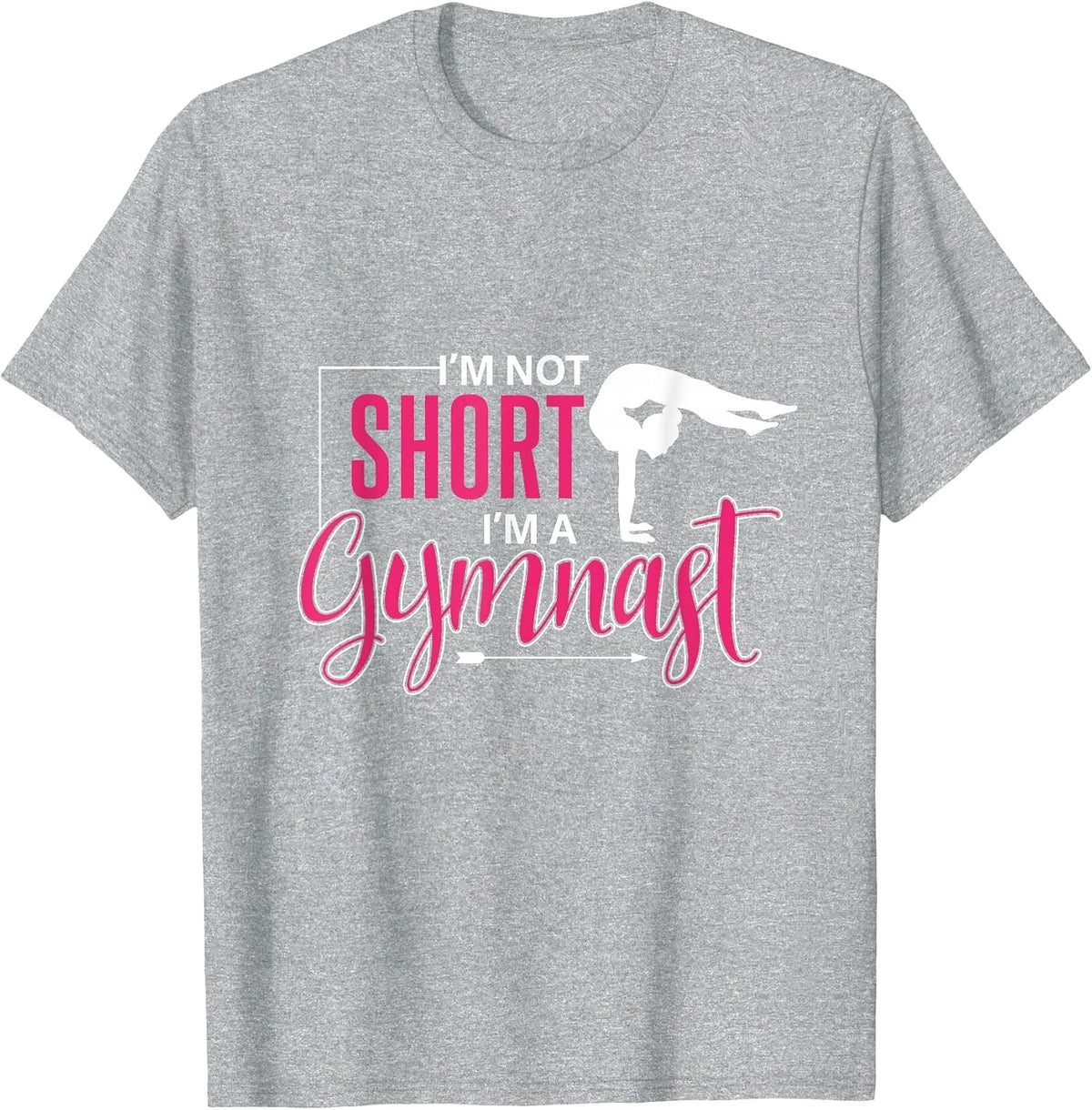 I'm A Gymnast Gymnastics Expert Gymnastic Lover T-Shirt - Heather Grey
