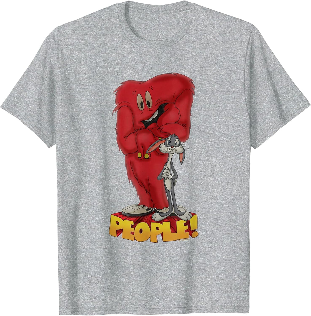 Looney Tunes Bugs Bunny Gossamer People T-Shirt - Heather Grey