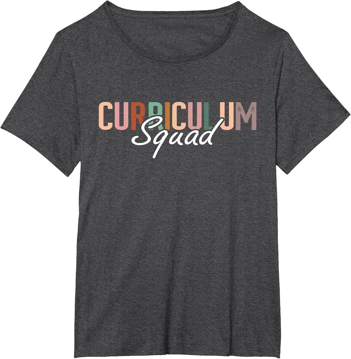 Curriculum Coordinator Squad School Coordinator Teacher T-Shirt - Dark Heather Grey