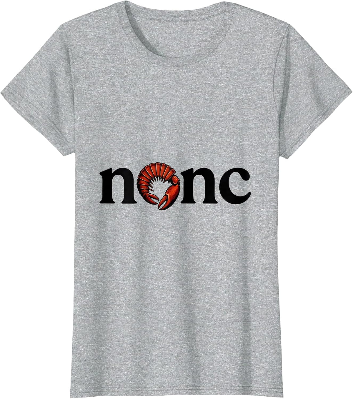Nonc Funny Cajun Crawfish Boil Mardi Gras T-Shirt - Heather Grey