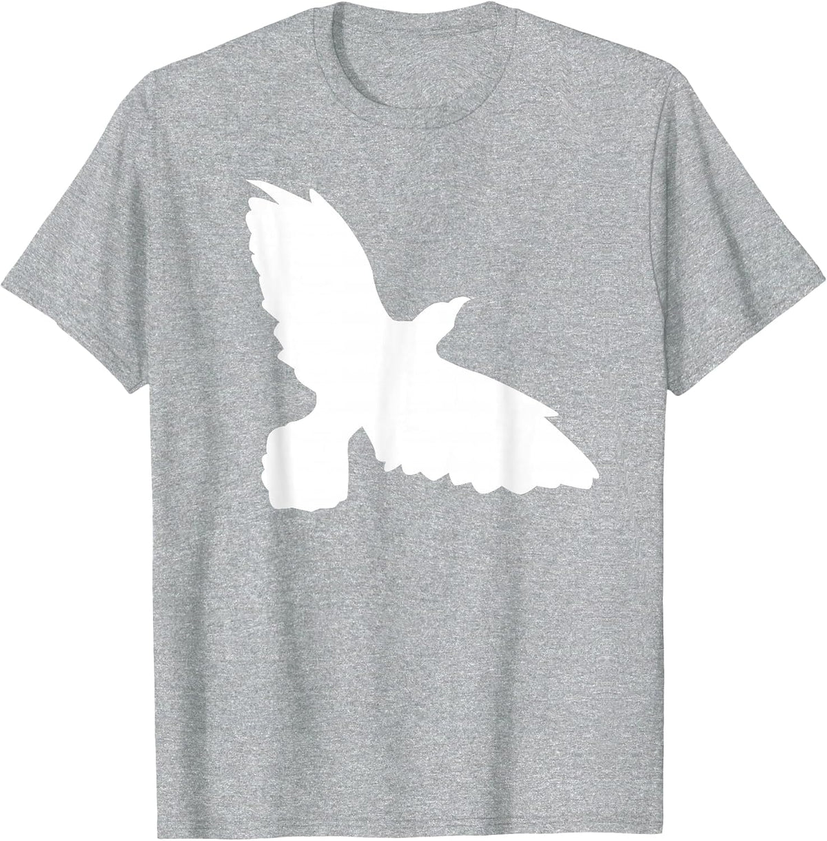 Raven Crow T-Shirt T-Shirt - Heather Grey