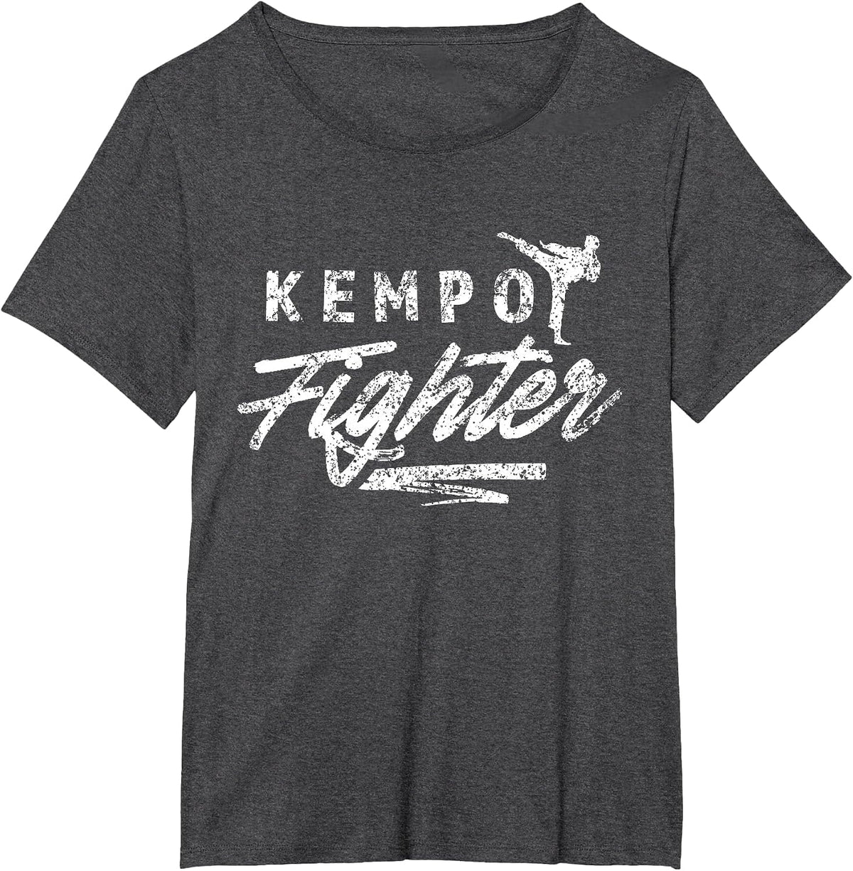 Kempo Fighter Karate Shaolin Kenpo Martial Arts T-Shirt - Dark Heather Grey