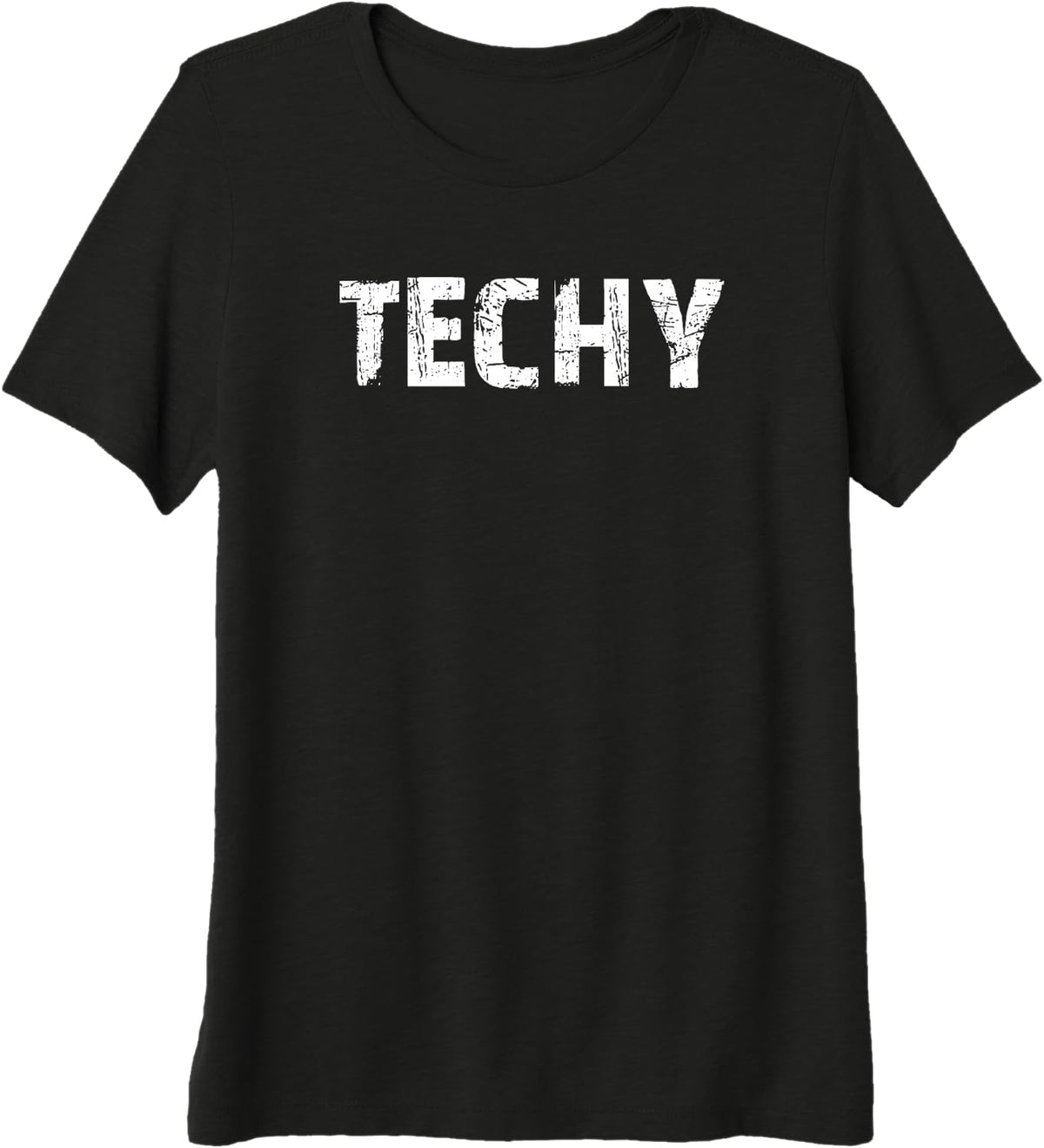 Techy Premium Tri-Blend T-Shirt - Black