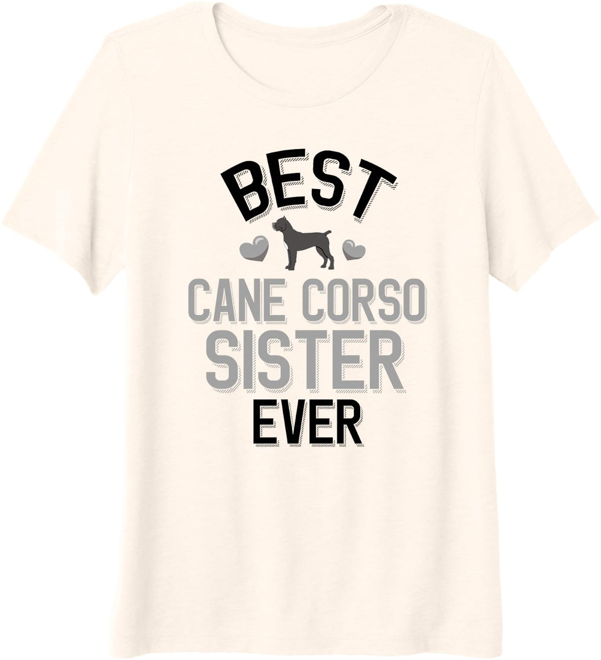 Best Cane Corso Sister Ever Premium Tri-Blend T-Shirt - Beige