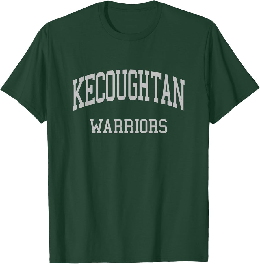 Kecoughtan High School HS Hampton VA Retro Sports T-Shirt - Dark Green