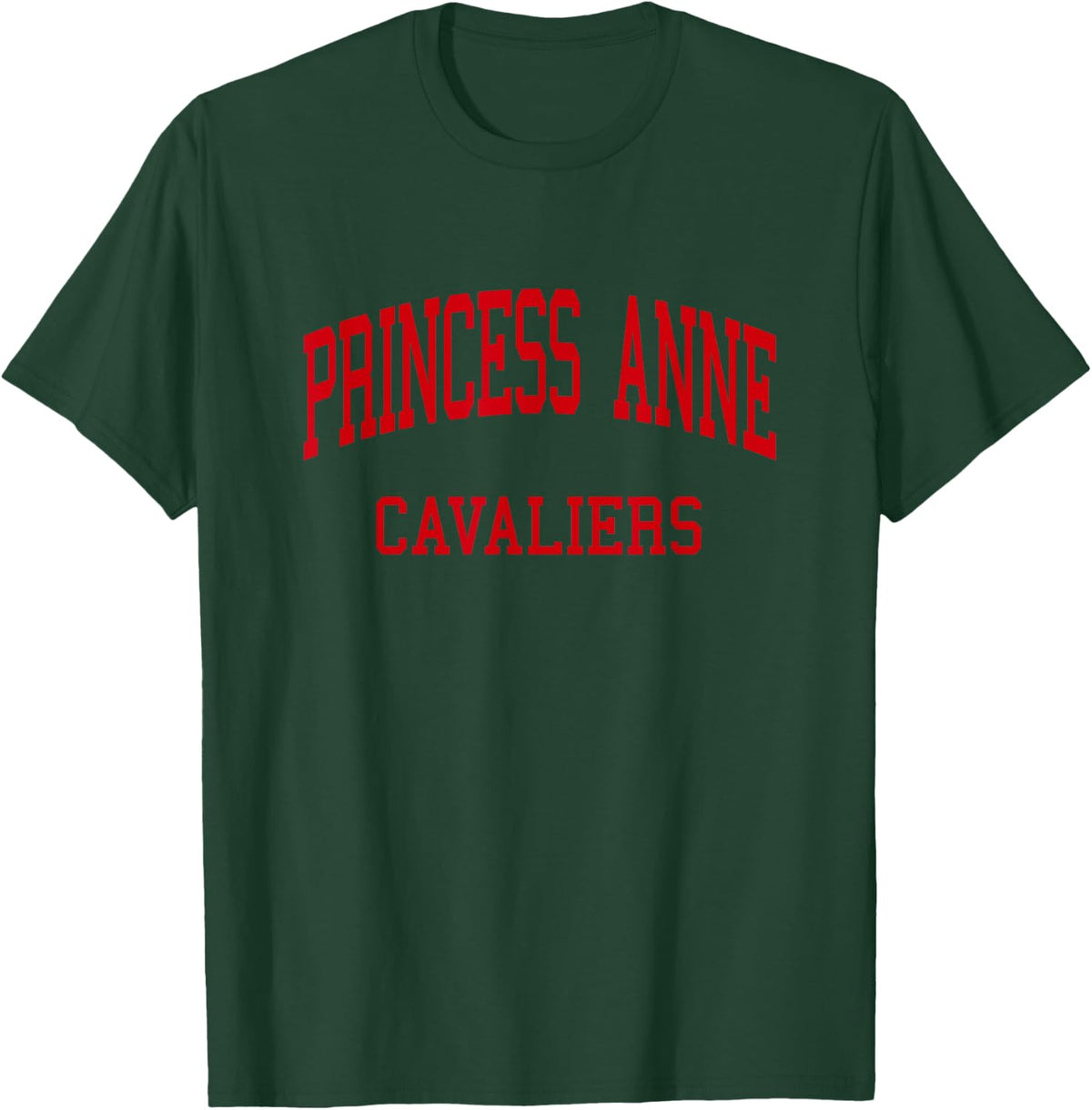 Princess Anne High School HS Virginia Beach VA Retro T-Shirt - Dark Green