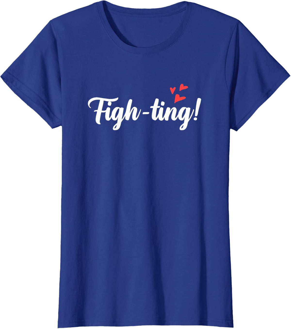 K-Drama Lover Figh-ting Watching Korean Drama Fan K-pop T-Shirt - Royal Blue